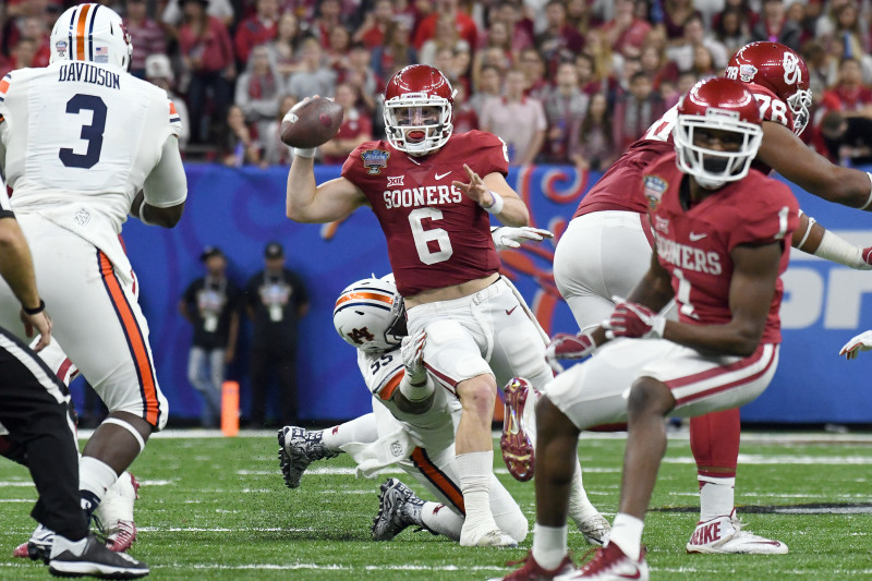 Baker Mayfield is the most polarizing player in college football. But in  Oklahoma, he is OK - Los Angeles Times