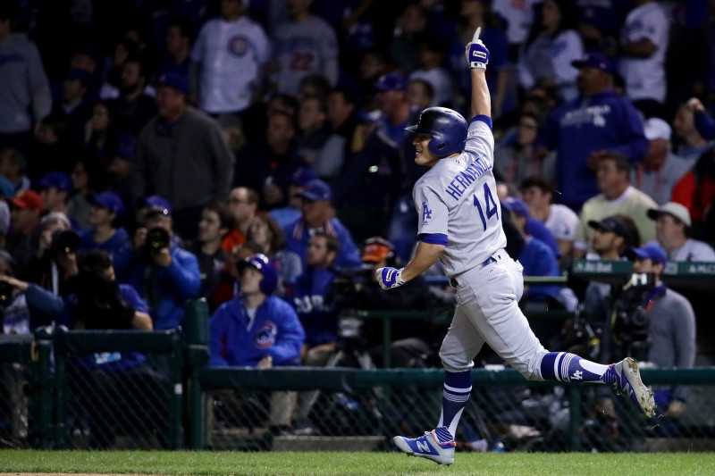 Dodgers' Enrique Hernandez is the utility man of the hour - Los