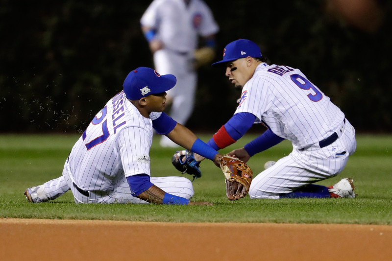 July 3, 2019: Chicago Cubs shortstop Javier Baez (9) in action