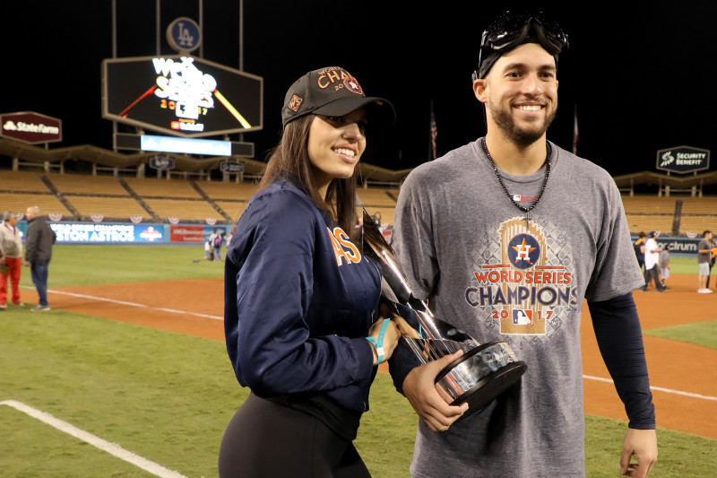 George Springer And World Series Champion Astros Top Texas 4-1 In