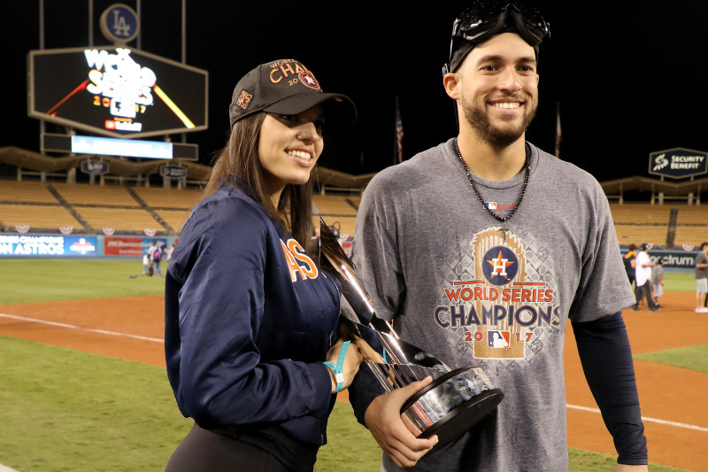 World Series MVP George Springer: 'We Made a Beer Funnel out of