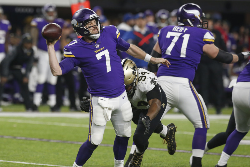 As Bradford Rests, Keenum Ready to Start Again for Vikings