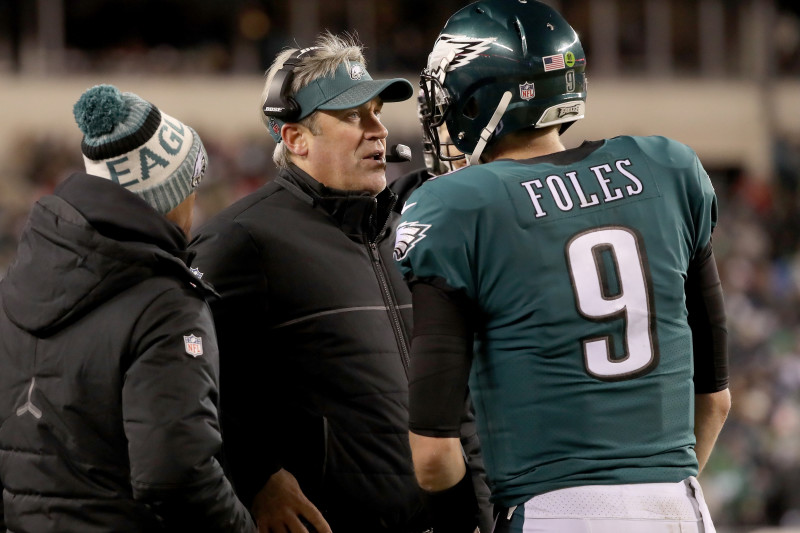 Doug Pederson: Nick Foles gives Eagles 'a different type of backup  quarterback'