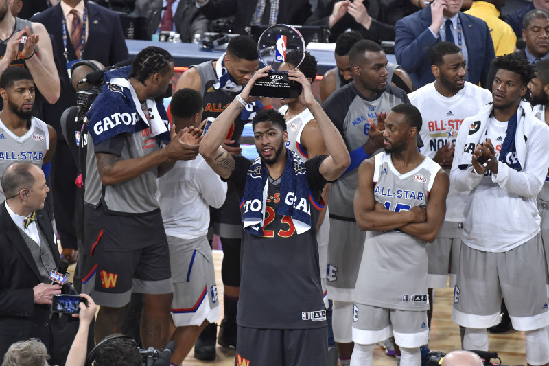 NBA All-Star Game 2018: Team LeBron vs. Team Steph Jerseys and Top