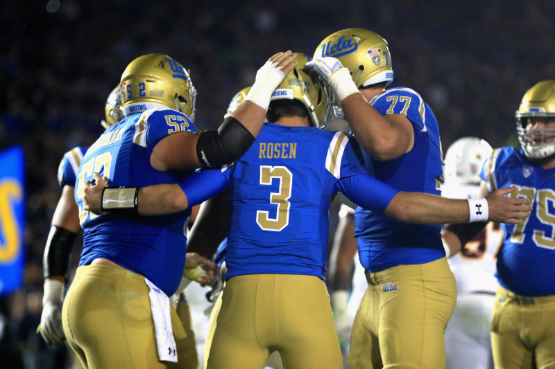 Josh Rosen answers NFL critics - UCLA quarterback on Tom Brady