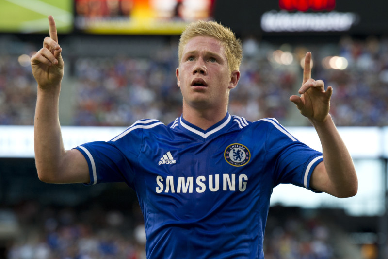 De Bruyne had limited chances at Chelsea