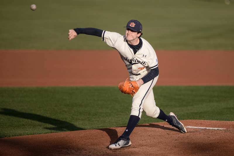 Auburn RHP Casey Mize selected No. 1 overall by Detroit