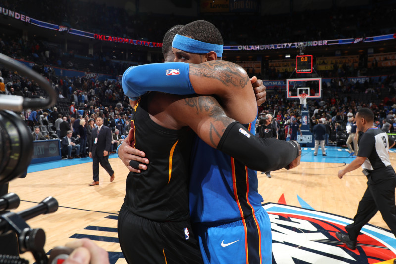 OKC Thunder: What to do with Carmelo Anthony after subpar season