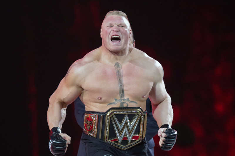 All flips. No flops., brock lesnar