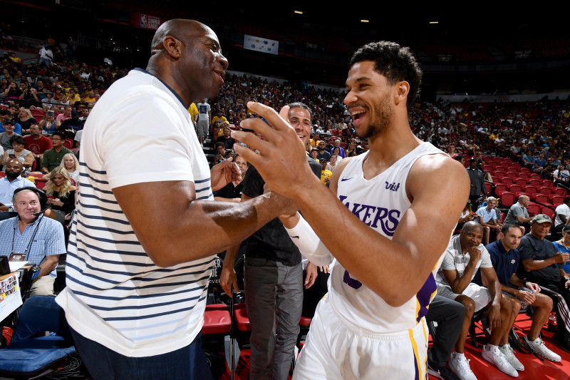 Lakers' LeBron James arrives at Thomas & Mack for Summer League, NBA  Summer League, Sports