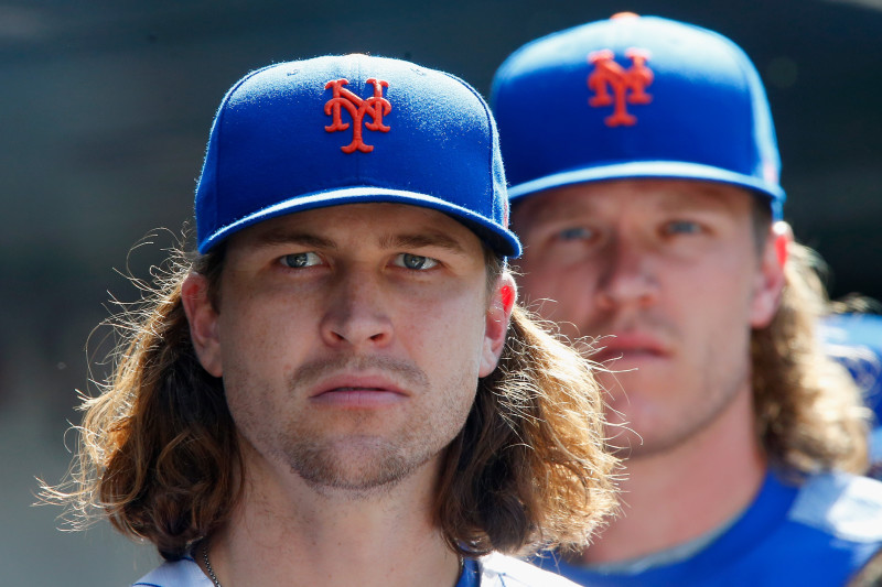 Catcher issue shows Noah Syndergaard is no Jacob deGrom - Newsday