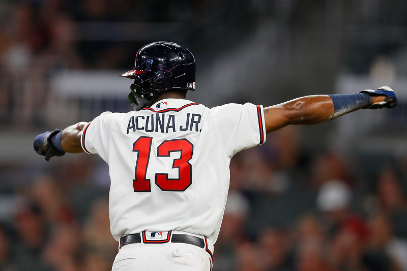 Keep an eye out for Ronald Acuna Jr. (@ronaldacunajr13) and his