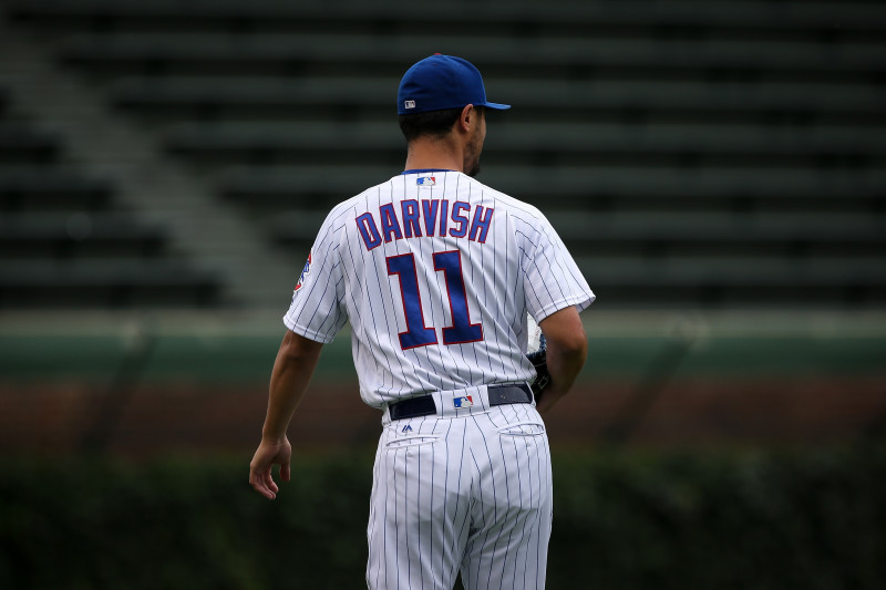 Injury status of Chicago Cubs' Baez, Darvish