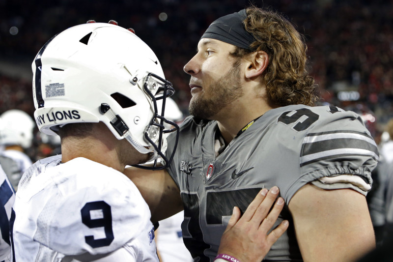 Joey Bosa's brother, Nick Bosa, decked out in Titans gear at Ohio State Pro  Day - Music City Miracles