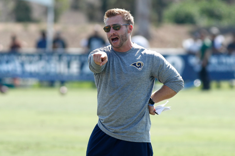 Old Salty Guys Are Not Impressed By Los Angeles Rams' Head Coach Sean McVay  - Turf Show Times