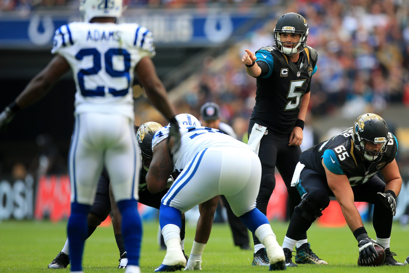 How do Jaguars fix Blake Bortles quarterback conundrum as they prepare for  Wembley return?, NFL News