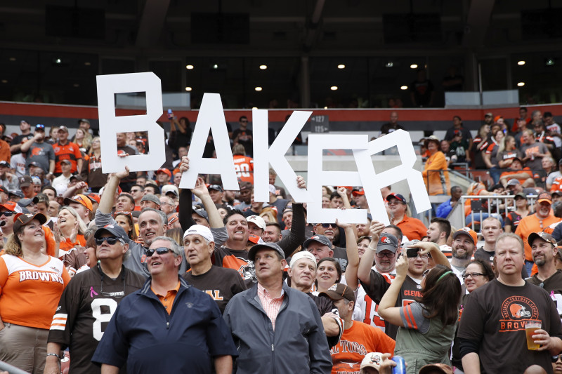 Browns fans' spelling woes continue in 'Cleveveland'