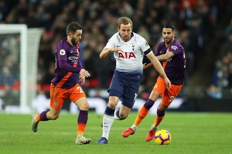 Premier League: Wembley pitch's poor condition before Tottenham's game  against Manchester City