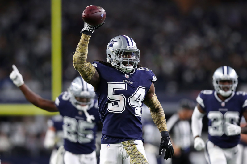 Dallas Cowboys' Jaylon Smith returns to the football field