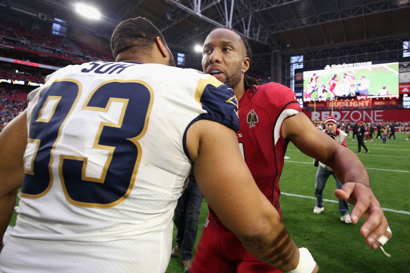 Larry Fitzgerald eye-poking incident with Ndamukong Suh