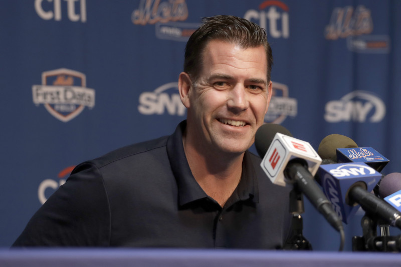 Among NY Mets GM Brodie Van Wagenen's topics: Jacob deGrom