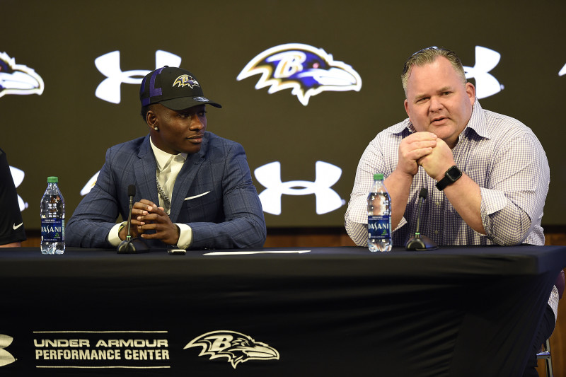 Ex Baltimore Ravens OL Orlando Brown Jr. Rips Greg Roman: Lamar Jackson  'Hindered In The System' - Sports Illustrated Baltimore Ravens News,  Analysis and More