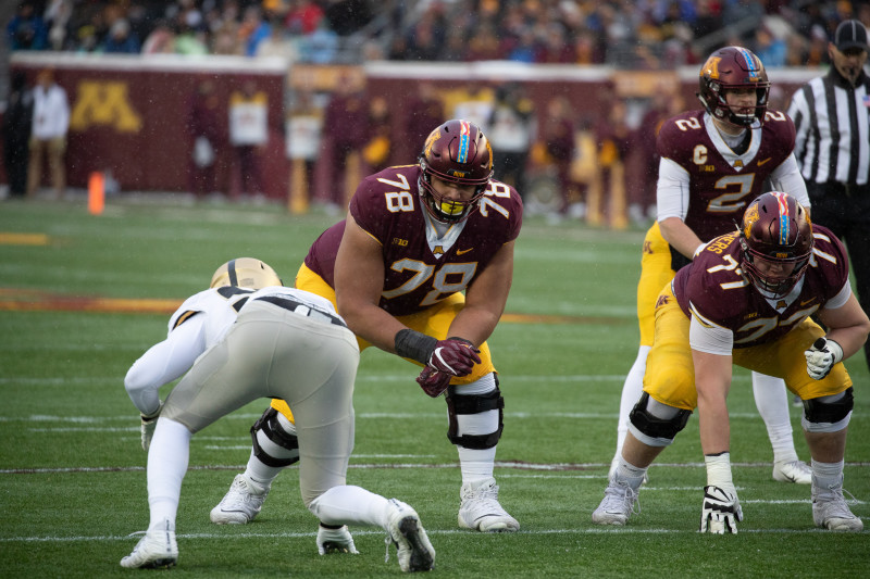 Daniel Faalele Offensive Tackle Minnesota