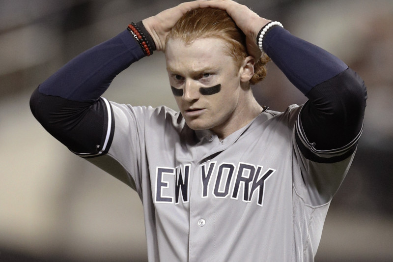 The Yankees are making a mistake by benching Clint Frazier