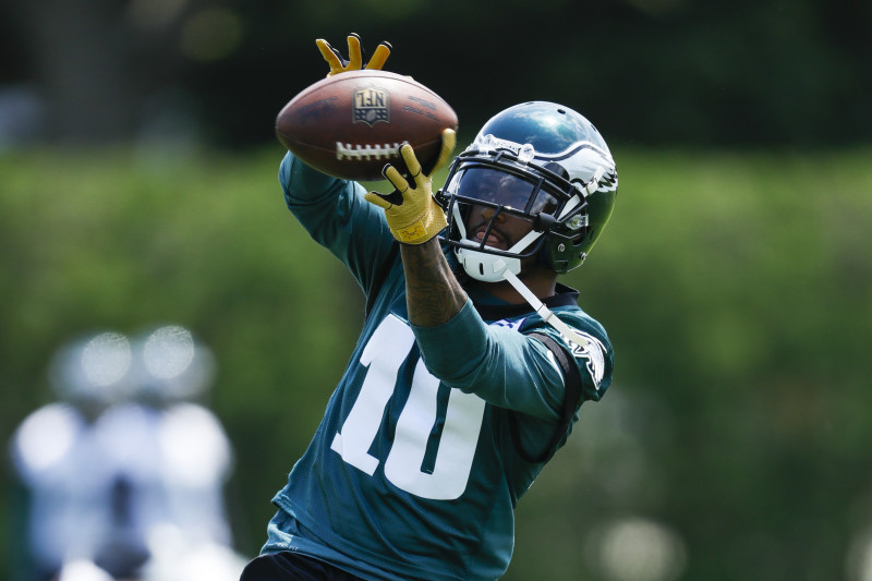 DeSean Jackson Signed Custom Green Pro-Style Football