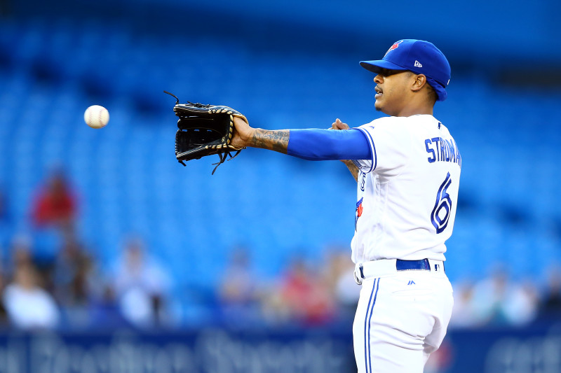 Jays' Marcus Stroman wins 1st career Gold Glove award