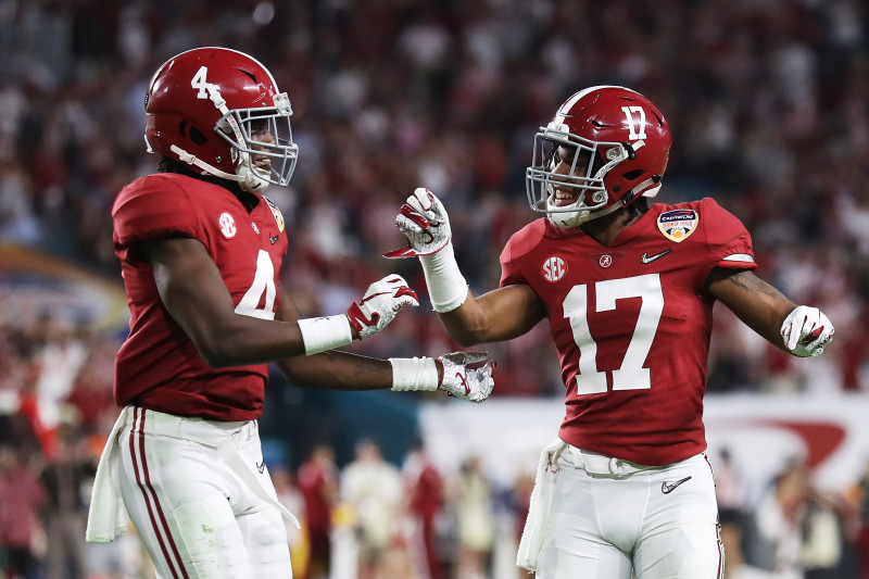 Alabama Crimson Tide: Jaylen Waddle can turn No. 17 jerseys into