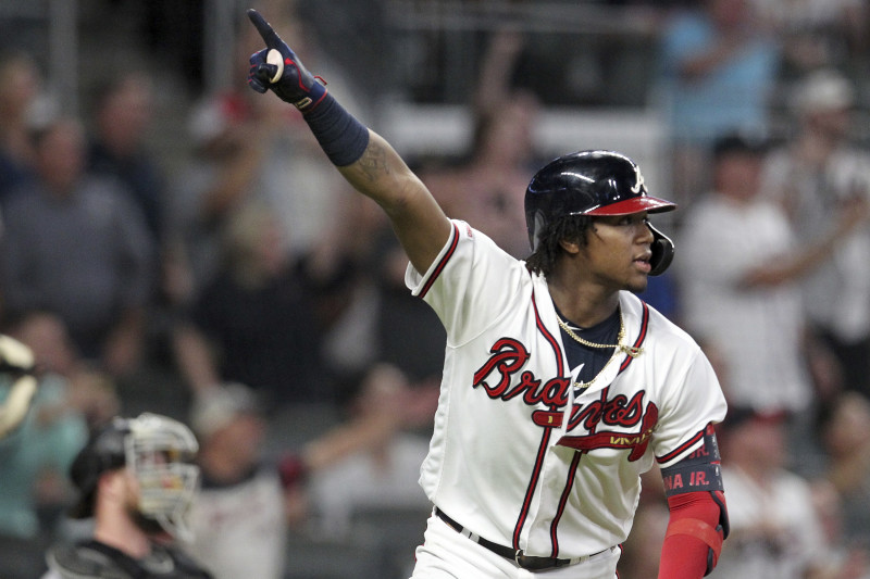 Acuna Jr. helps youths hone baseball skills