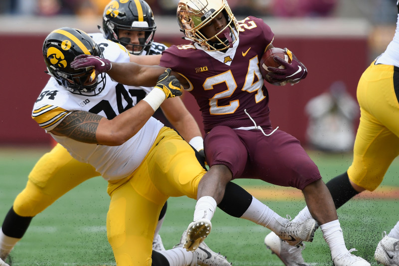 Iowa Hawkeyes A.J. Epenesa Draft Profile: A.J. Epenesa is a 'skilled pass  rusher with outstanding size, strength and effort'