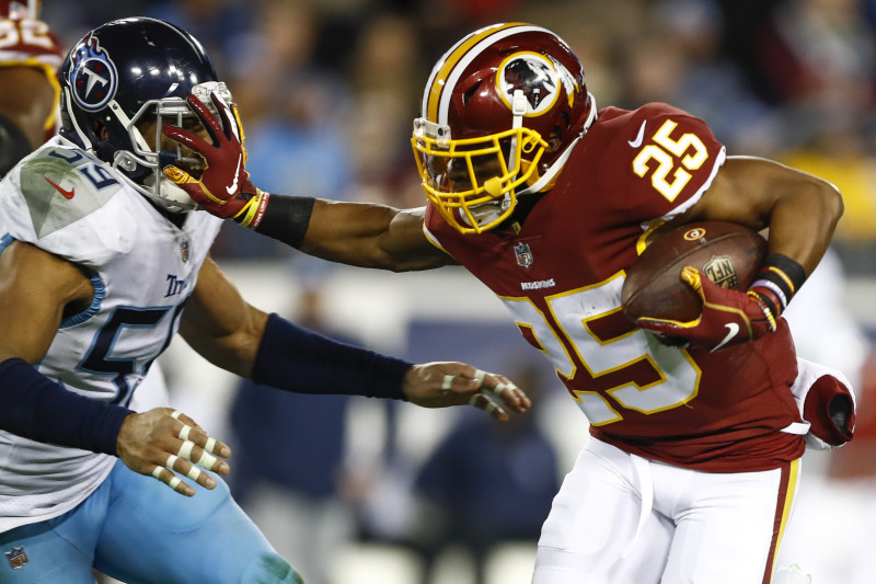 December 22, 2019: Washington Redskins RB (25) Chris Thompson