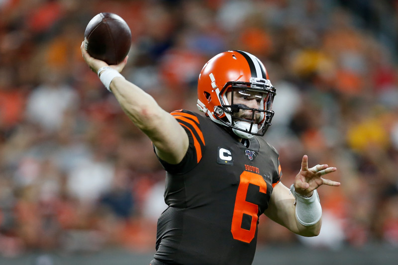 Cleveland Browns Men's Game Jersey Baker Mayfield