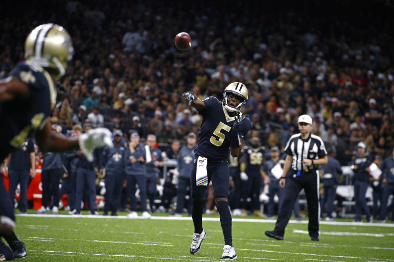 Likable Saints quarterback Teddy Bridgewater will get hugs, then hits from  his former teammates