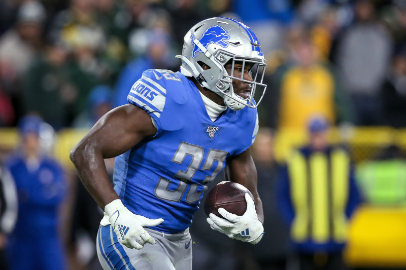 Lions waive Kerryon Johnson after 3 seasons