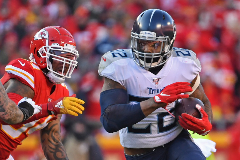 TITANS vs CHIEFS, AFC CHAMPIONSHIP GAME