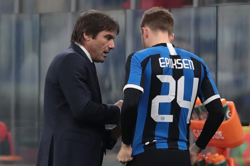 Antonio Conte: Christian Eriksen's Inter Milan Debut Came Earlier