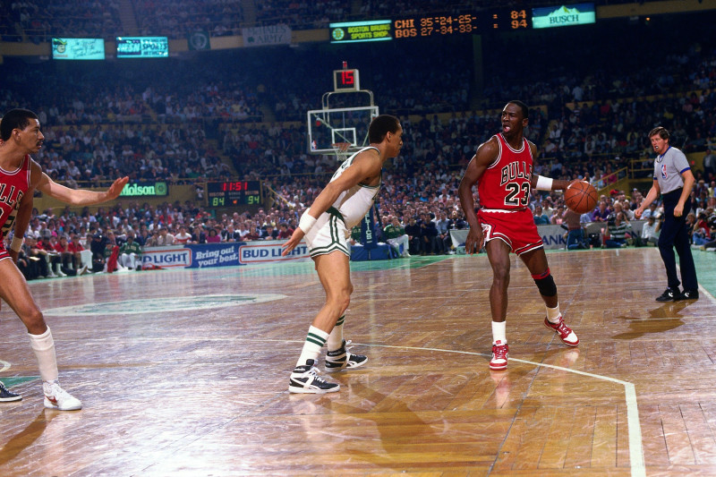 Michael Jordan's iconic 63-point game vs. Celtics - Sports