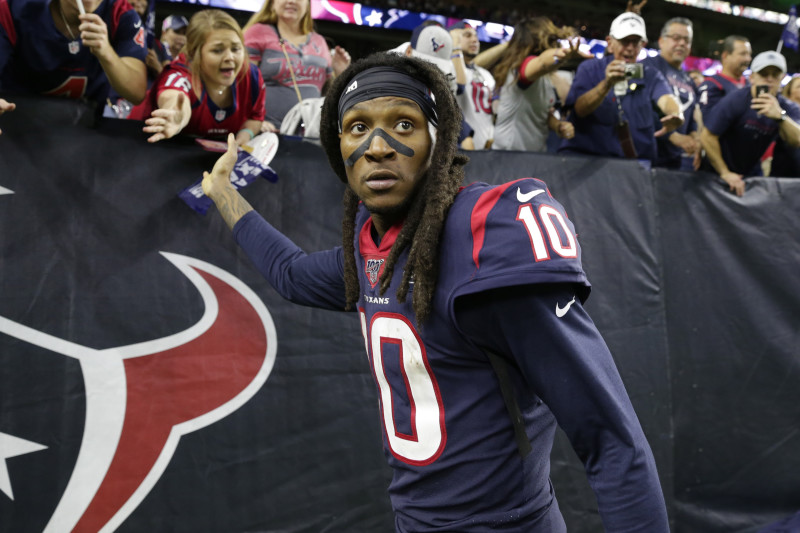 DeAndre Hopkins watch: Deshaun Watson says Browns 'would love to have'  receiver, plus new agent