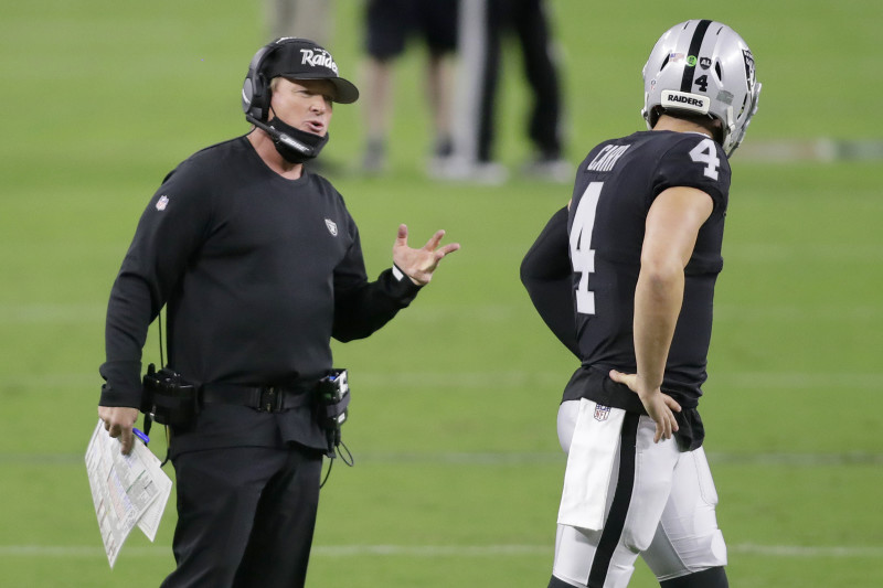 Saints Tapped Jon Gruden as Coaching Consultant to Aid Derek Carr