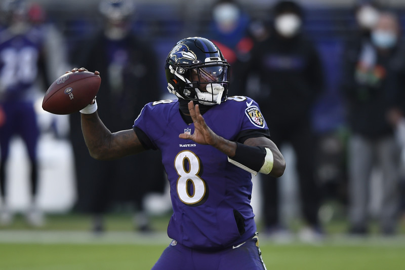 Lamar Jackson and the Ravens made a big improvement offensively