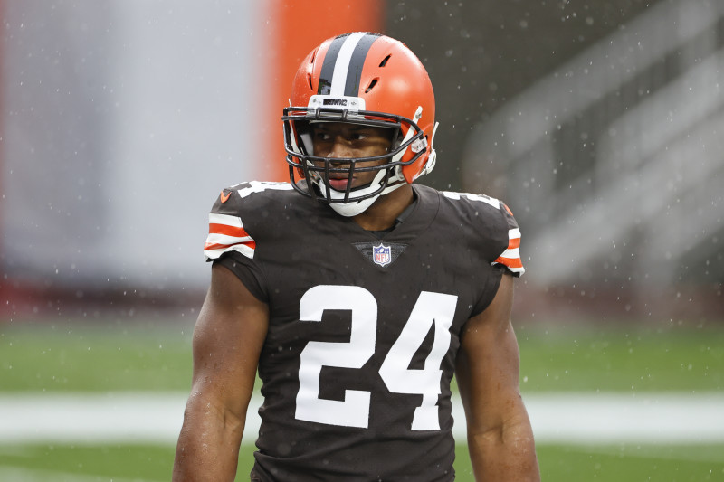 Considering Nick Chubb's new role in the Cleveland Browns' pass