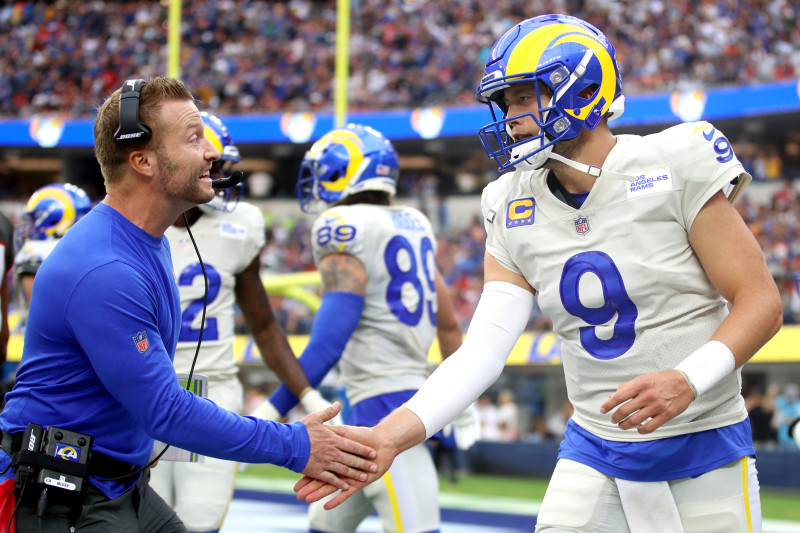 Rams QB Matthew Stafford tied for best odds to win NFL MVP