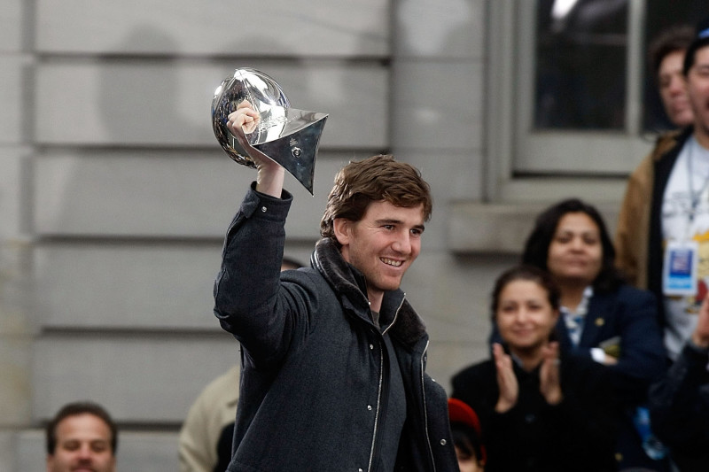 New York celebrates Super Bowl win with parade