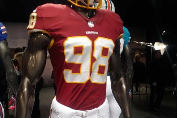Redskins new uniforms clearance