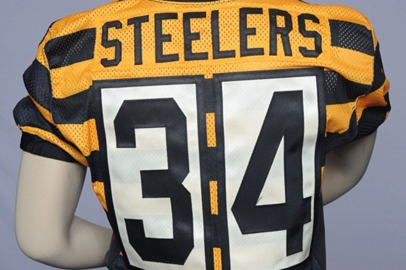 WILLIE PARKER STEELERS 75th ANNIVERSARY THROWBACK NFL FOOTBALL JERSEY MEN  SMALL