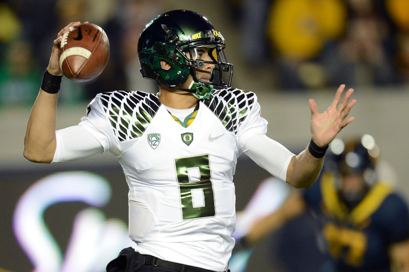 Oregon Ducks Football Johnny Football Manziel or Marcus Mariota News Scores Highlights Stats and Rumors Bleacher Report