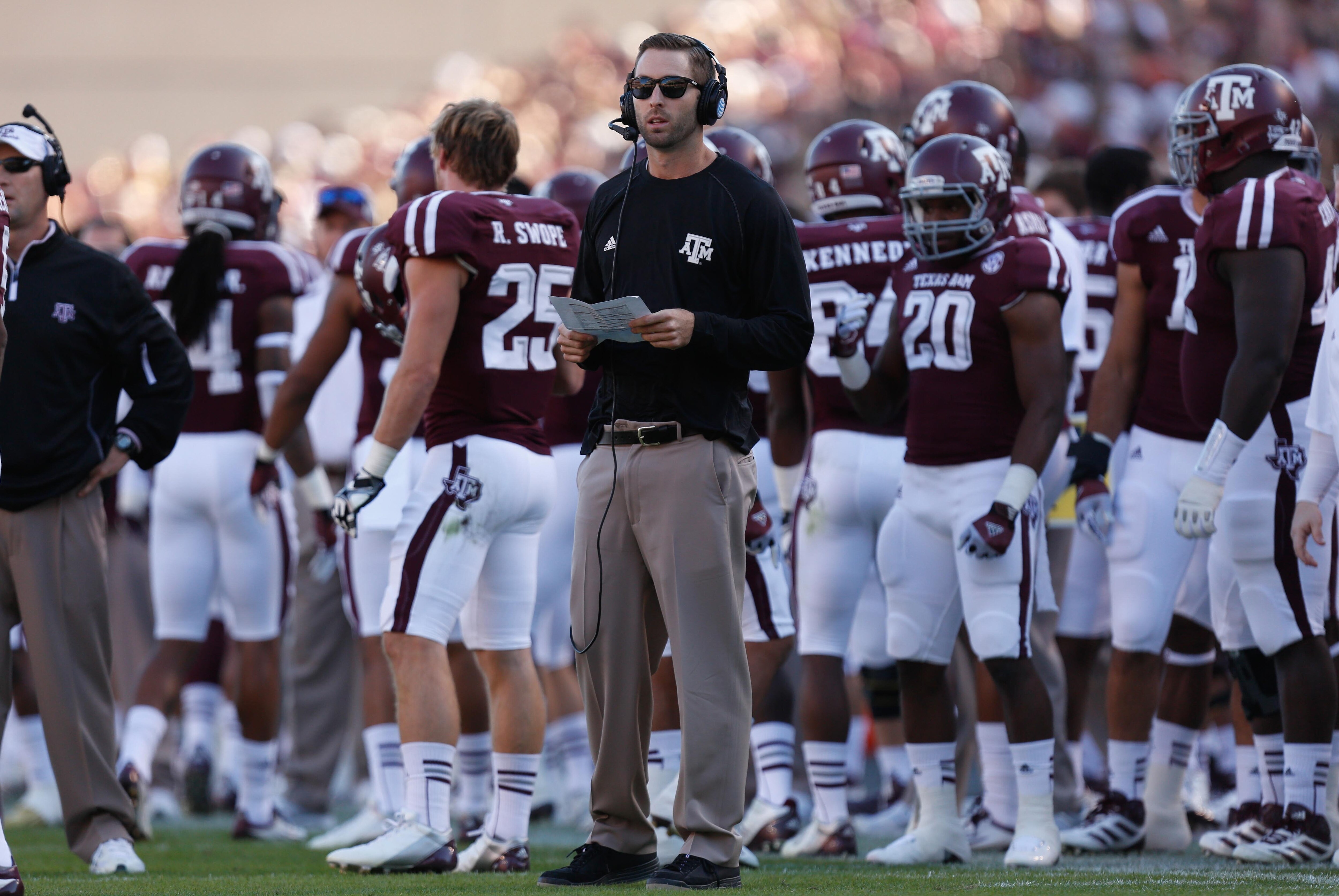 Kliff Kingsbury Texas A M Oc Should Be Texas Tech S Prime Target For Head Coach Bleacher Report Latest News Videos And Highlights Kliff Kingsbury Texas A M Oc Should Be Texas Tech S Prime Target For Head Coach Bleacher Report Latest News Videos And Highlights